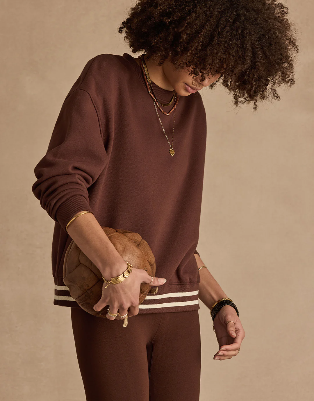 Toluca Lisel Crew Neck Sweater - Cocoa - Image 7