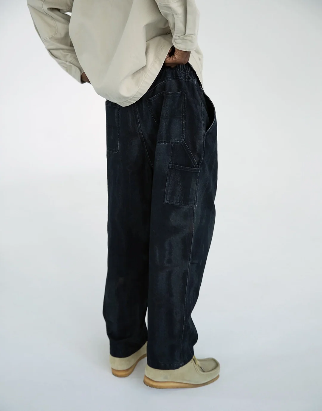 Blurred Flow Pant - Black - Image 3