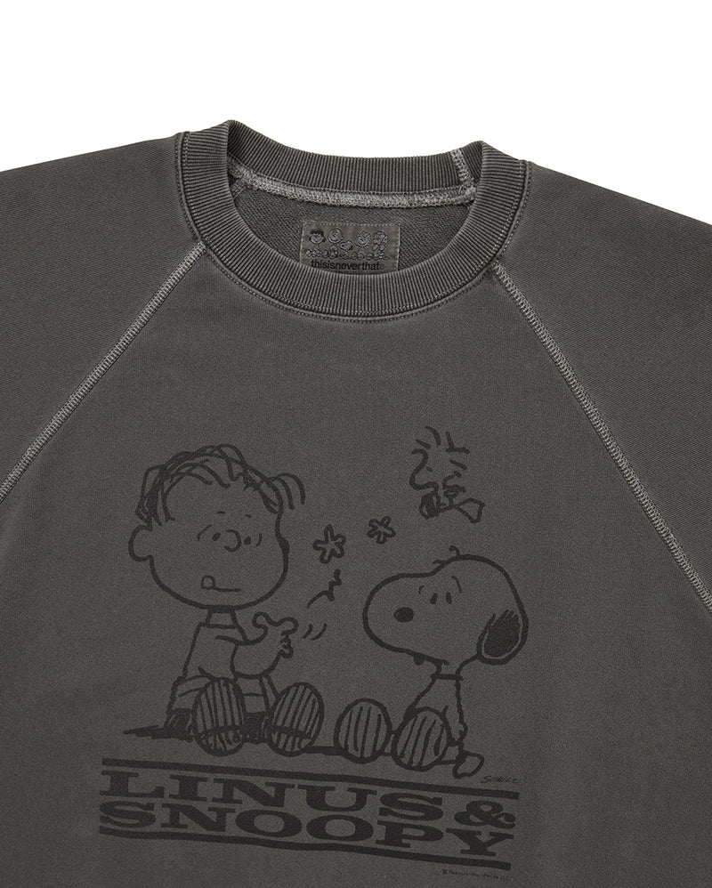 TNT Peanuts Faded Crewneck - Charcoal - Image 2