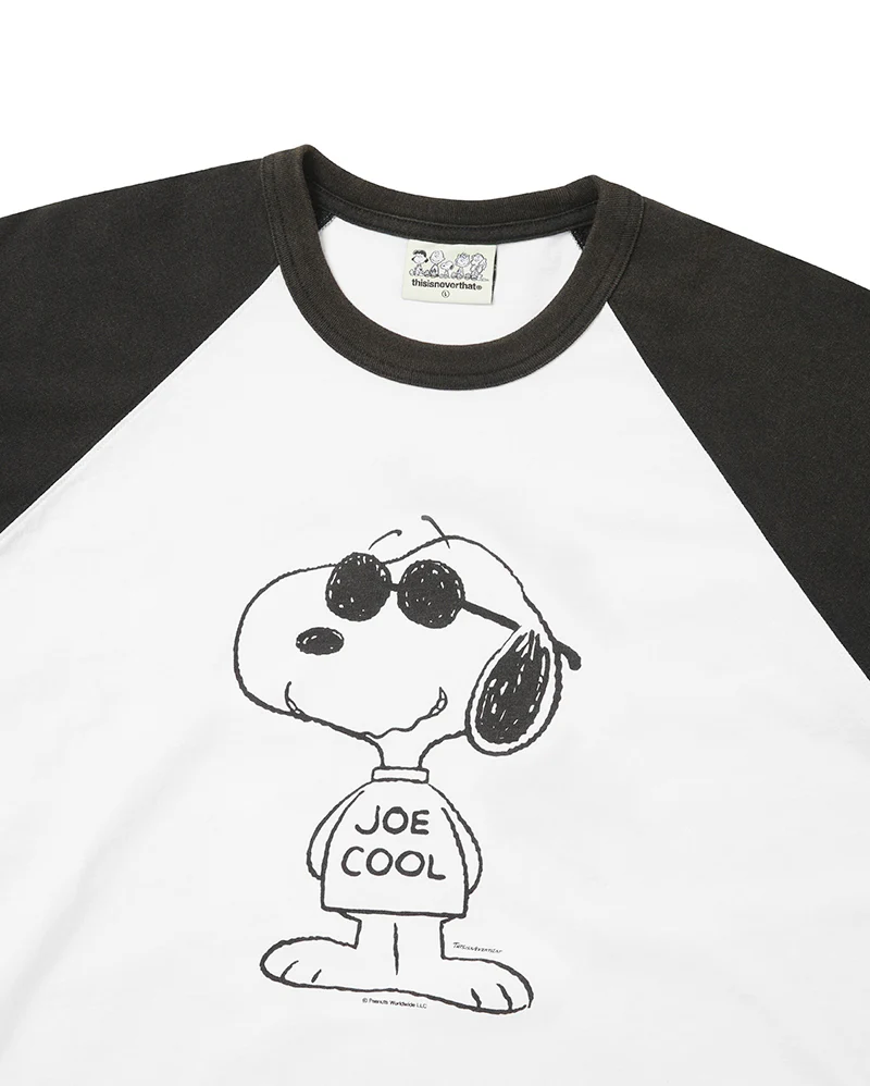 TNT Peanuts Raglan Tee - White - Image 2