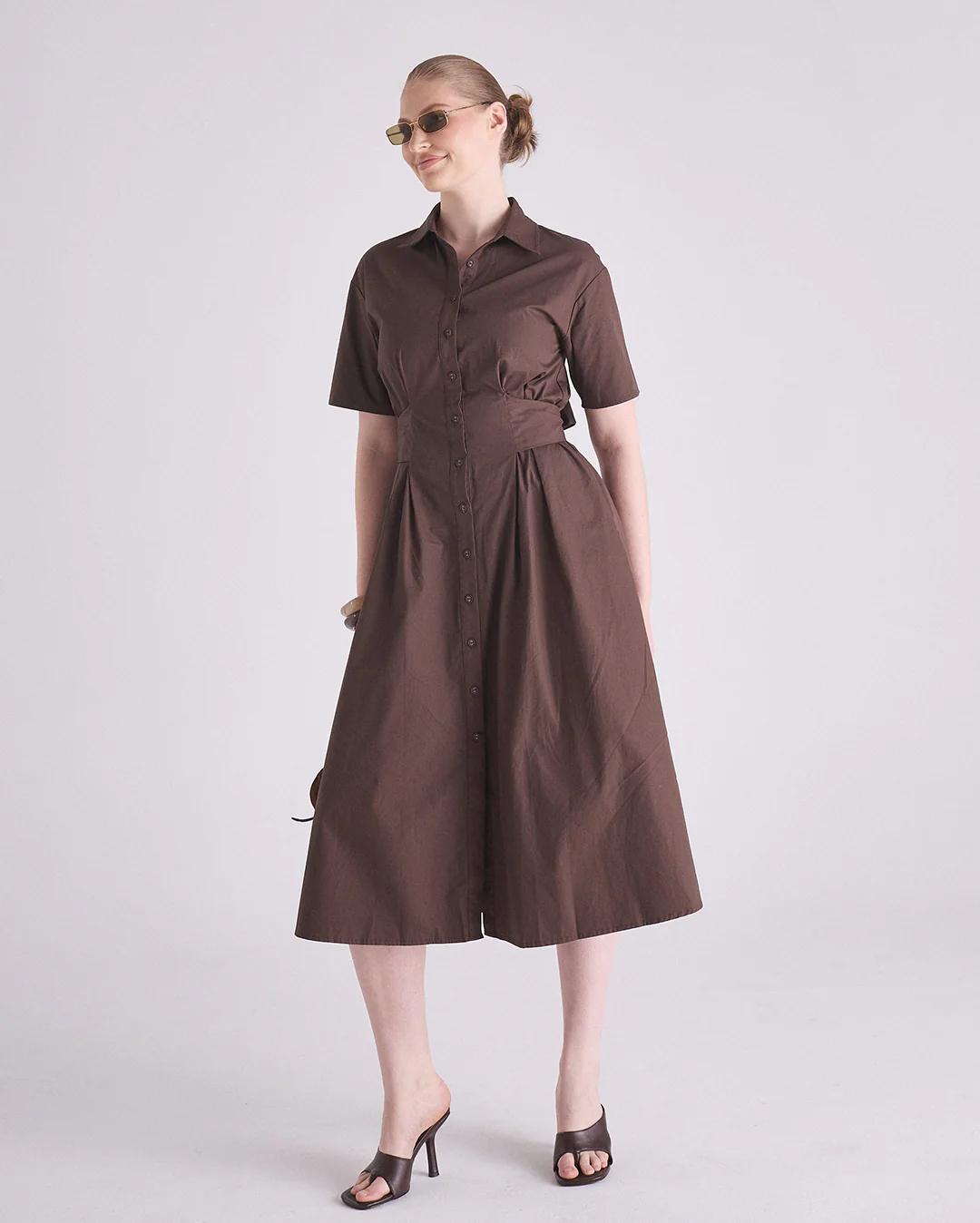 Vela Dress - Cacao - Image 7