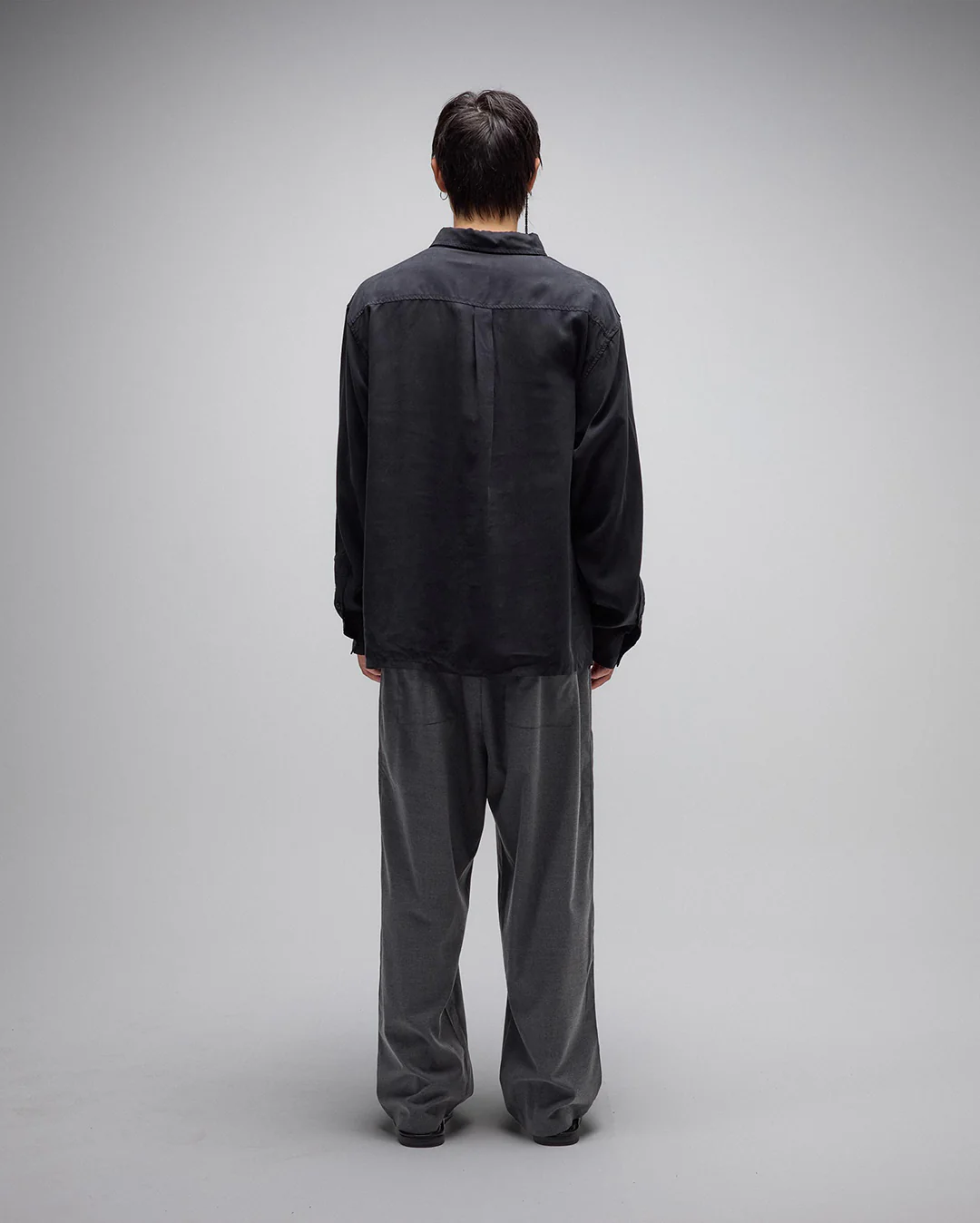 Vivian Long Sleeve Shirt - Black - Image 3