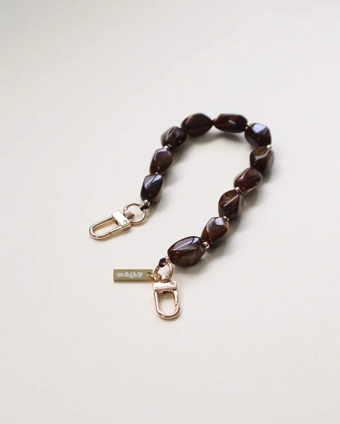 Brown Stone Wrist Chain - Brown - Image 2