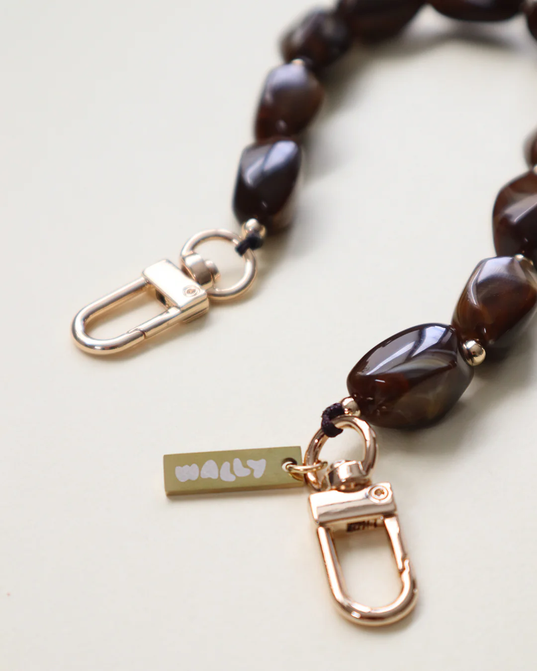 Brown Stone Wrist Chain - Brown - Image 4
