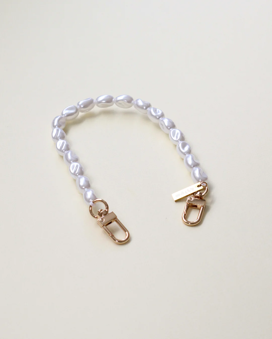 White Pearl Wrist Chain - White - Image 3