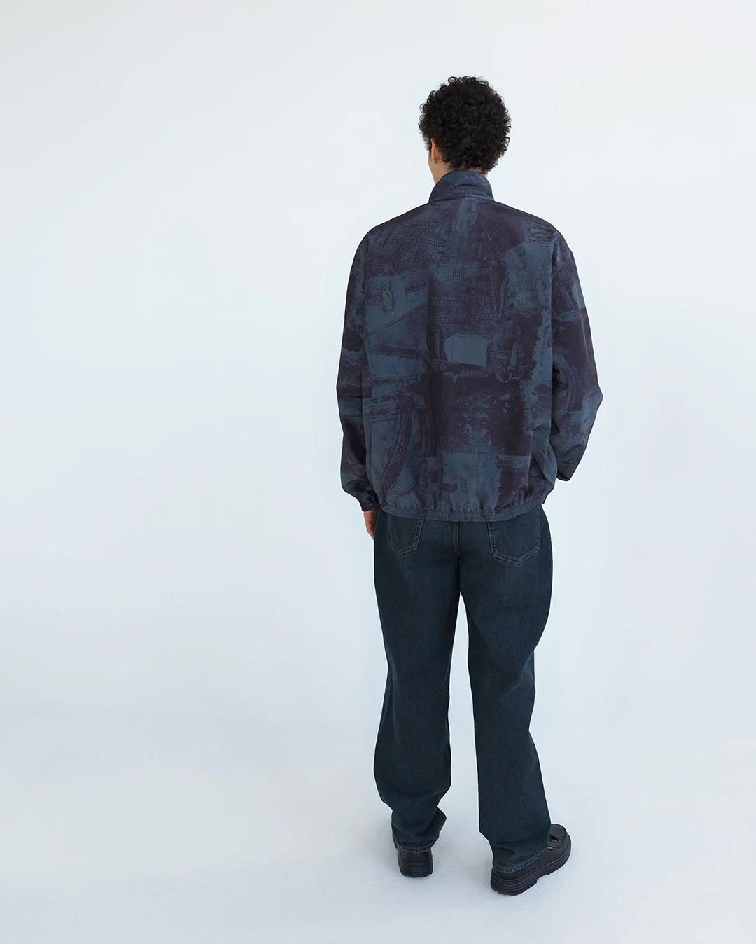 Washed INTL Team Jacket - Patchwork - Image 7