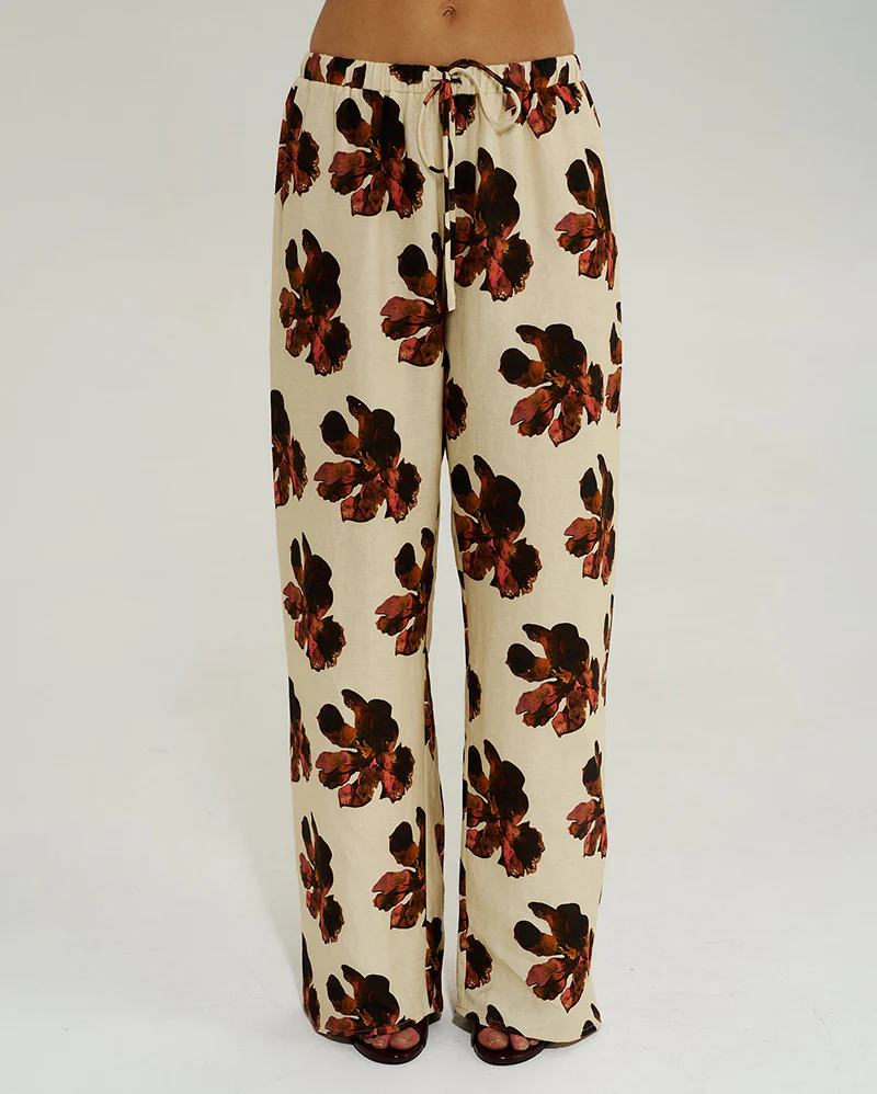 Wide Leg Pant - Butter Fleur