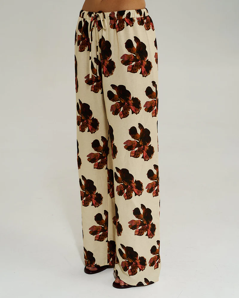 Wide Leg Pant - Butter Fleur - Image 2