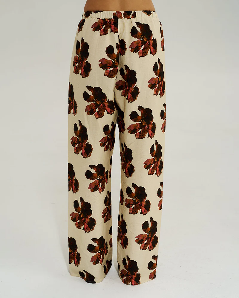 Wide Leg Pant - Butter Fleur - Image 3