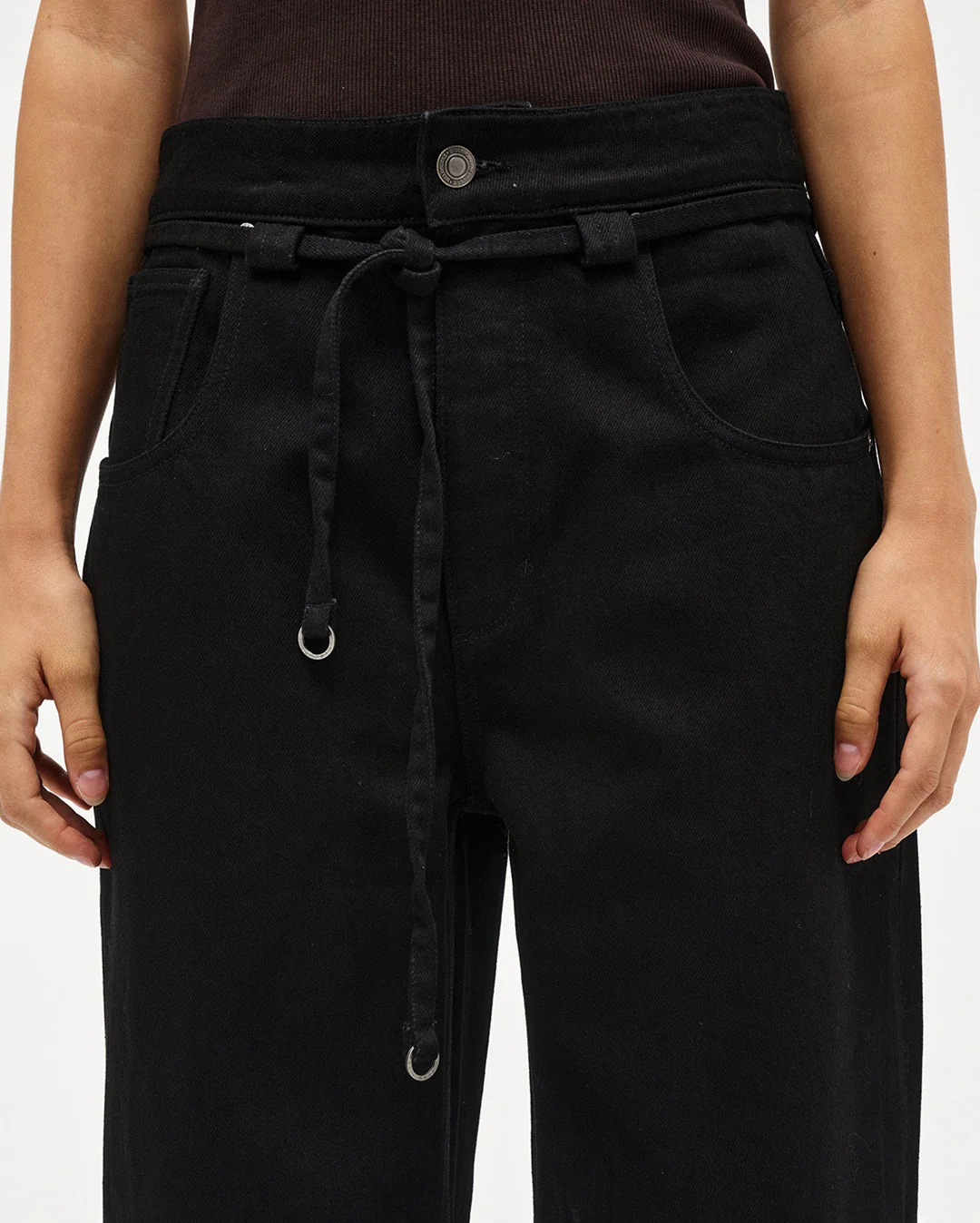 Yoko Baggy Gasoline - Jet Black - Image 3