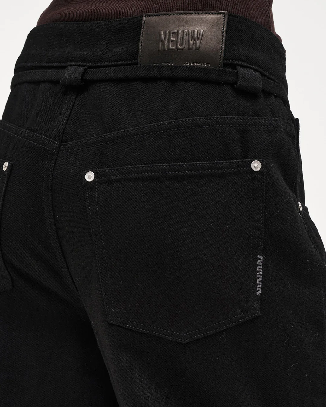 Yoko Baggy Gasoline - Jet Black - Image 4